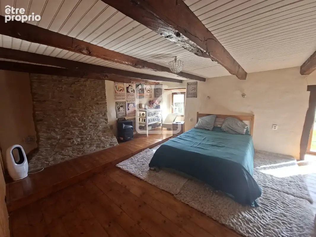 Longère 9 pièces, 6 chambres sur 3088 m2 de terrain clos. Saint-Brieuc De Mauron - photo 14