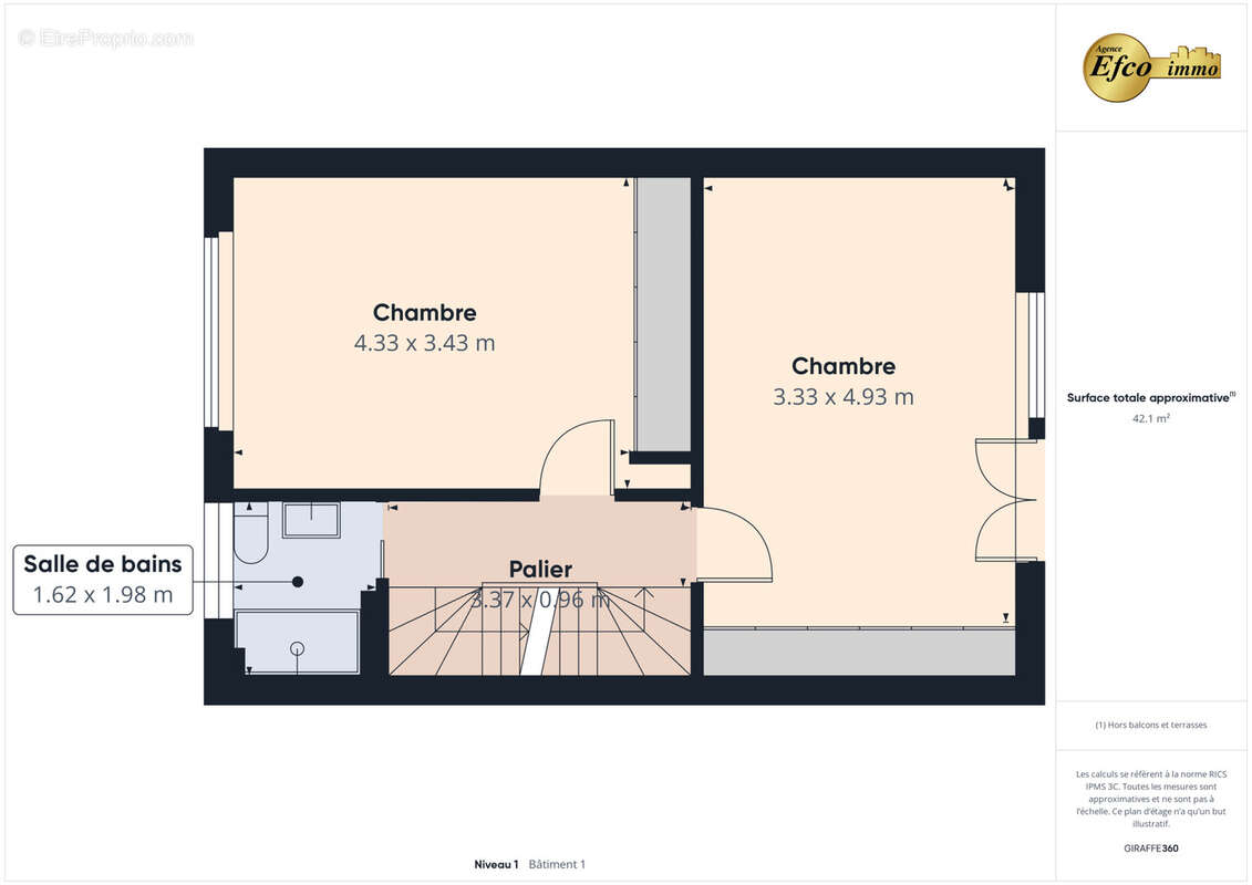 Maison de 105m2 avec terrasse à acheter 248000 € à Illzach - photo 9