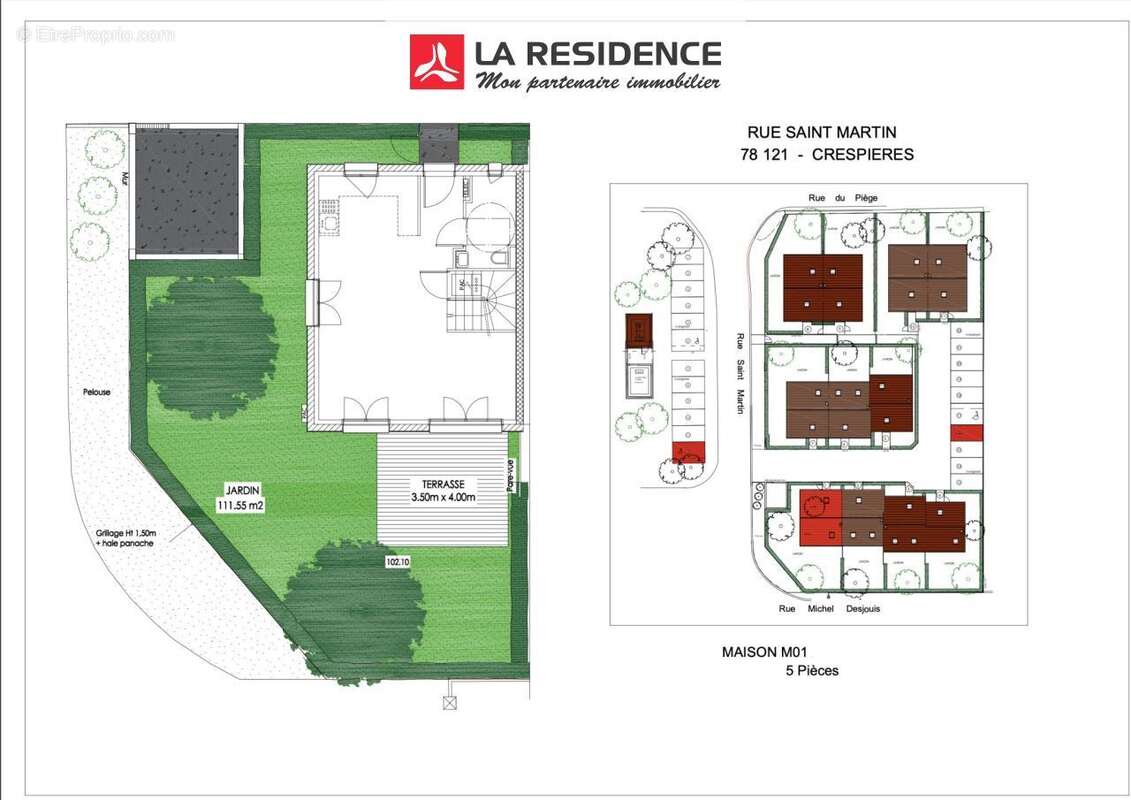 Maison à CRESPIERES