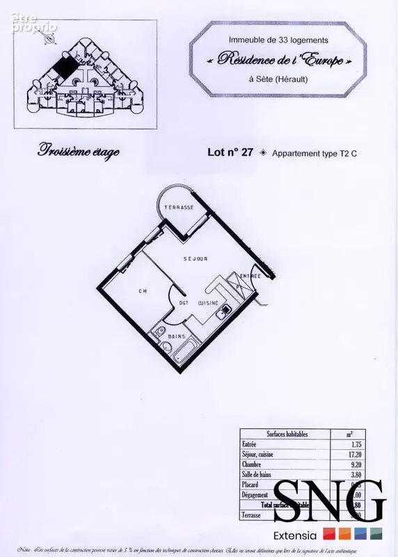 Plan du logement