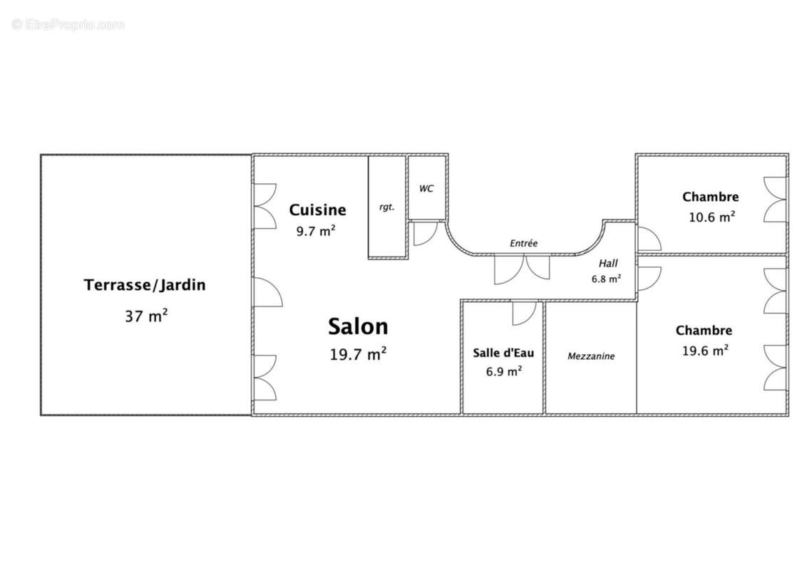 Appartement à MARSEILLE-1E