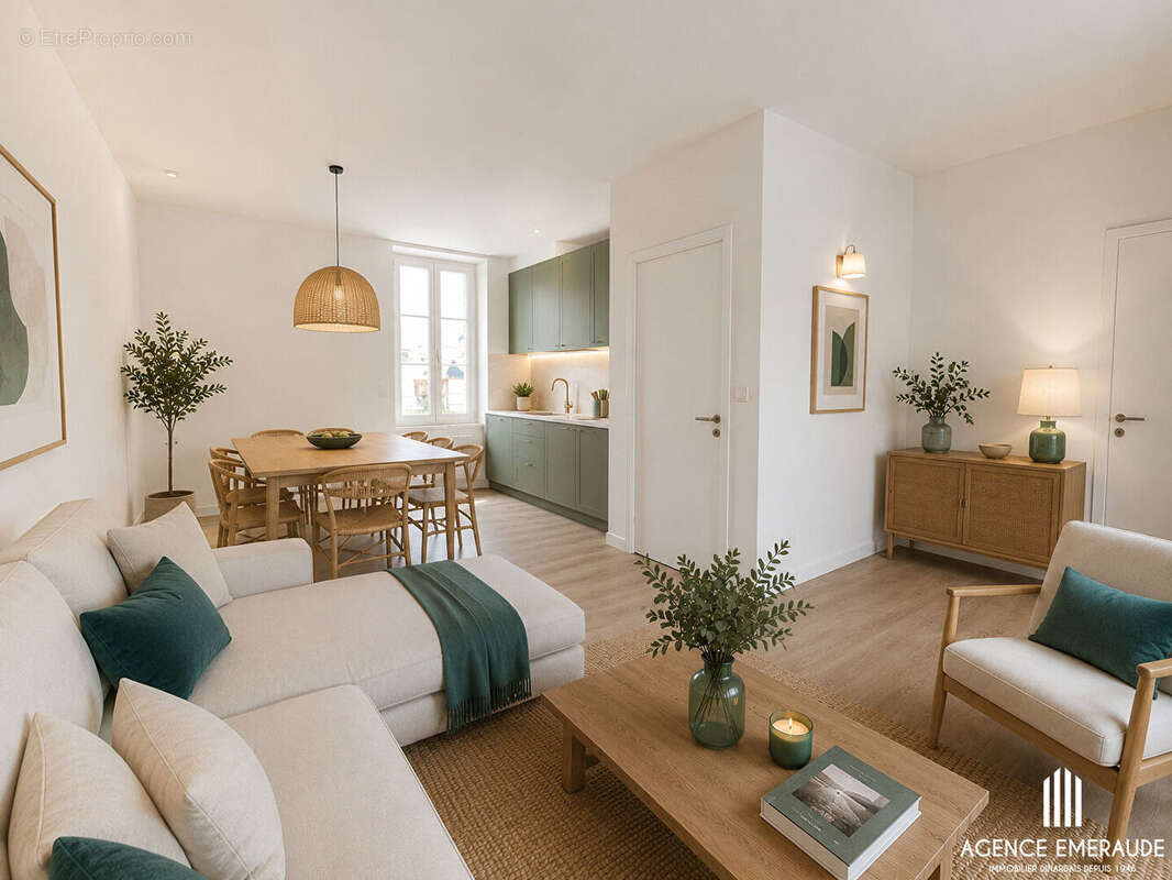 A rénover Appartement Dinard  2 pièce(s) 30.40 m² hyper centre - photo 2