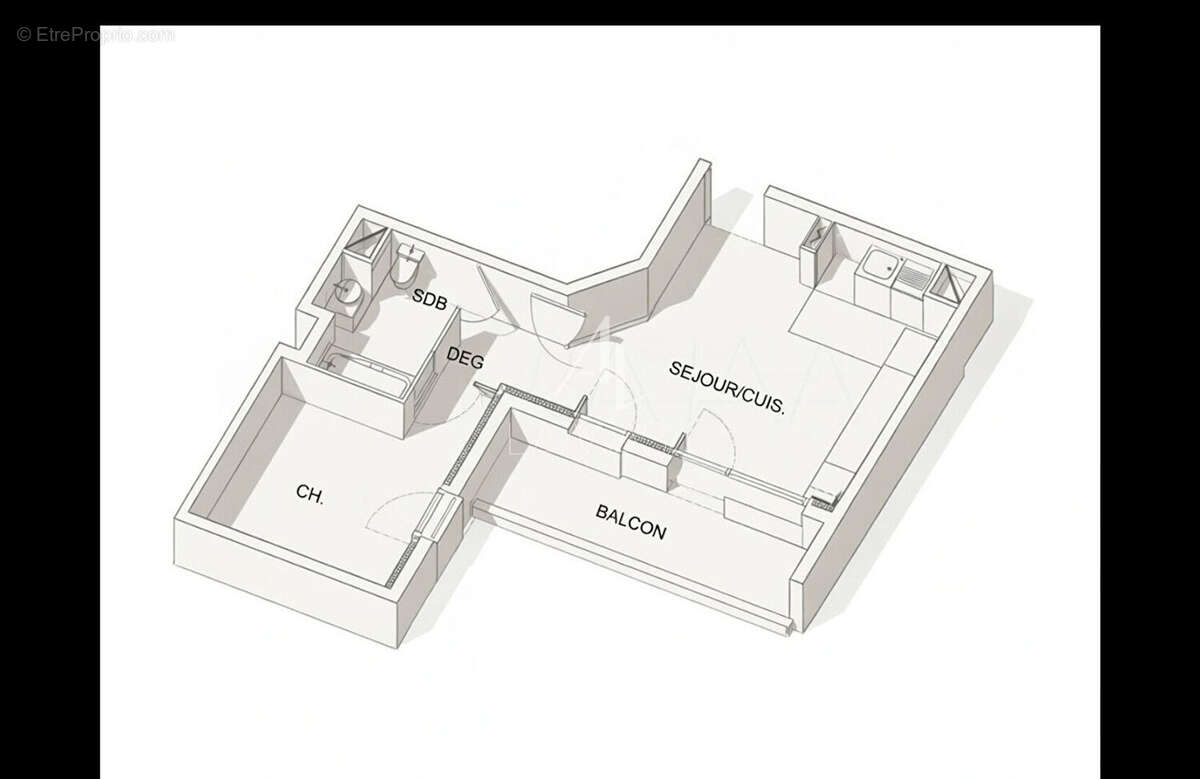 Appartement à CHESSY