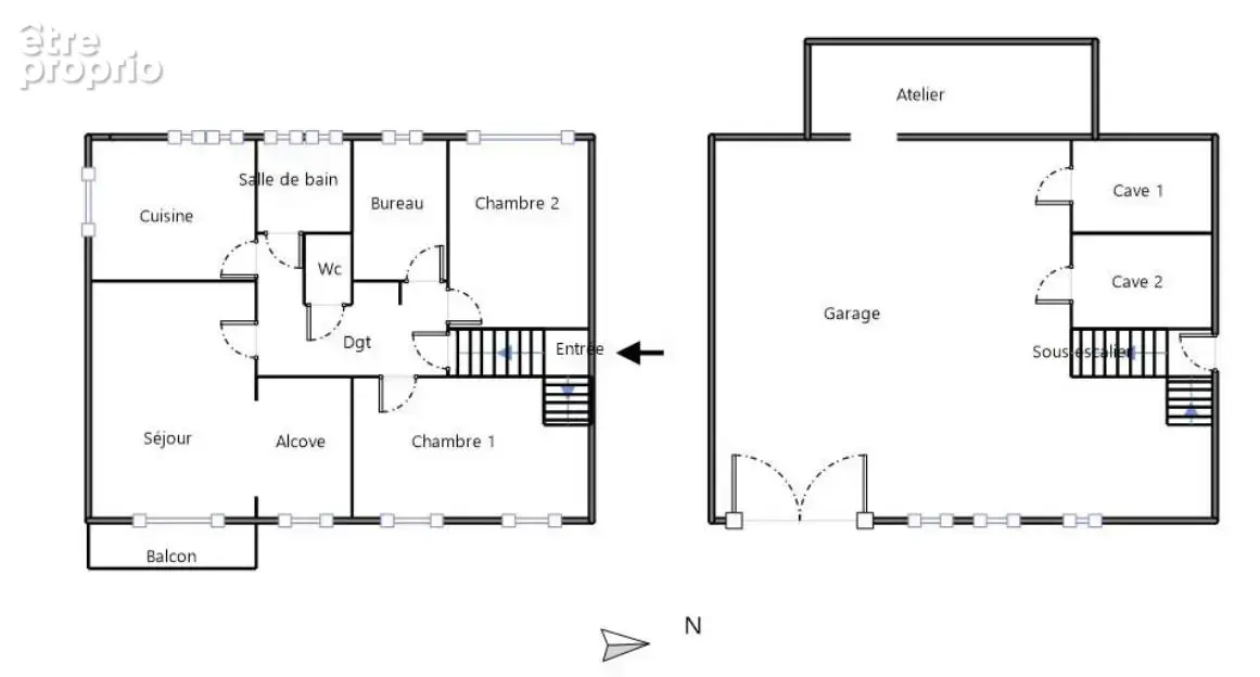 Maison d'environ 170 m² au calme à proximité du centre et des transports - photo 3