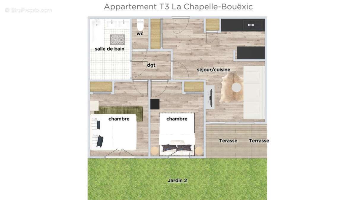 Appartement - photo 12