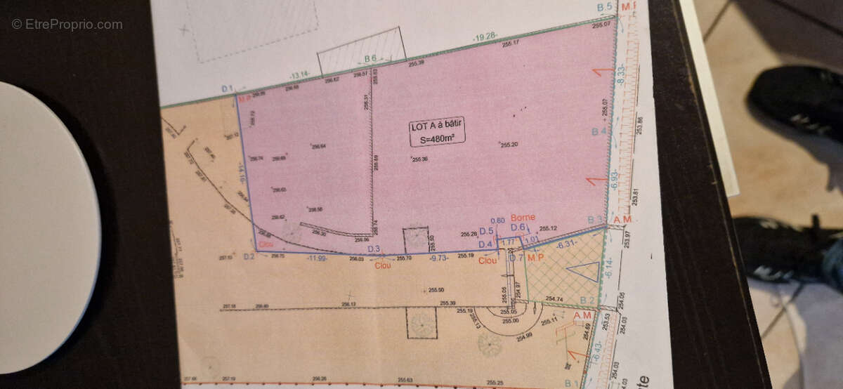 Terrain à PERET