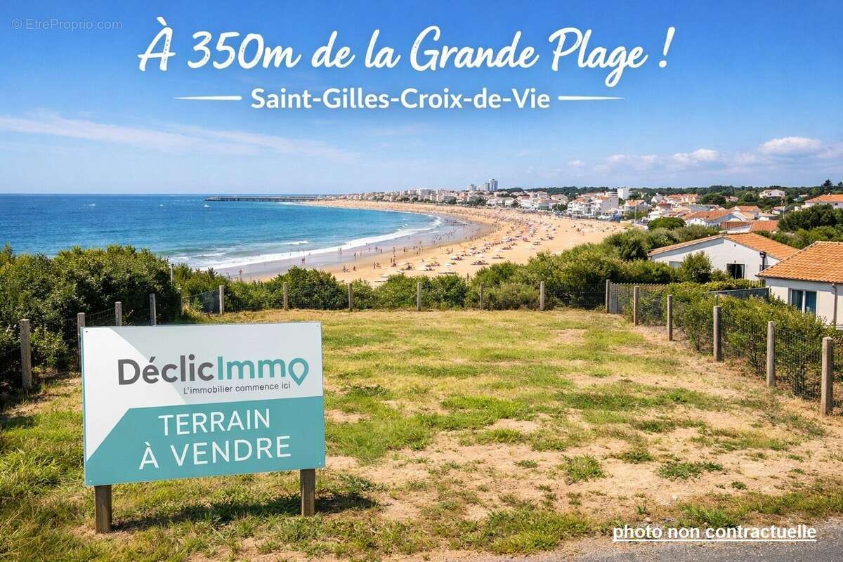 Terrain à SAINT-GILLES-CROIX-DE-VIE