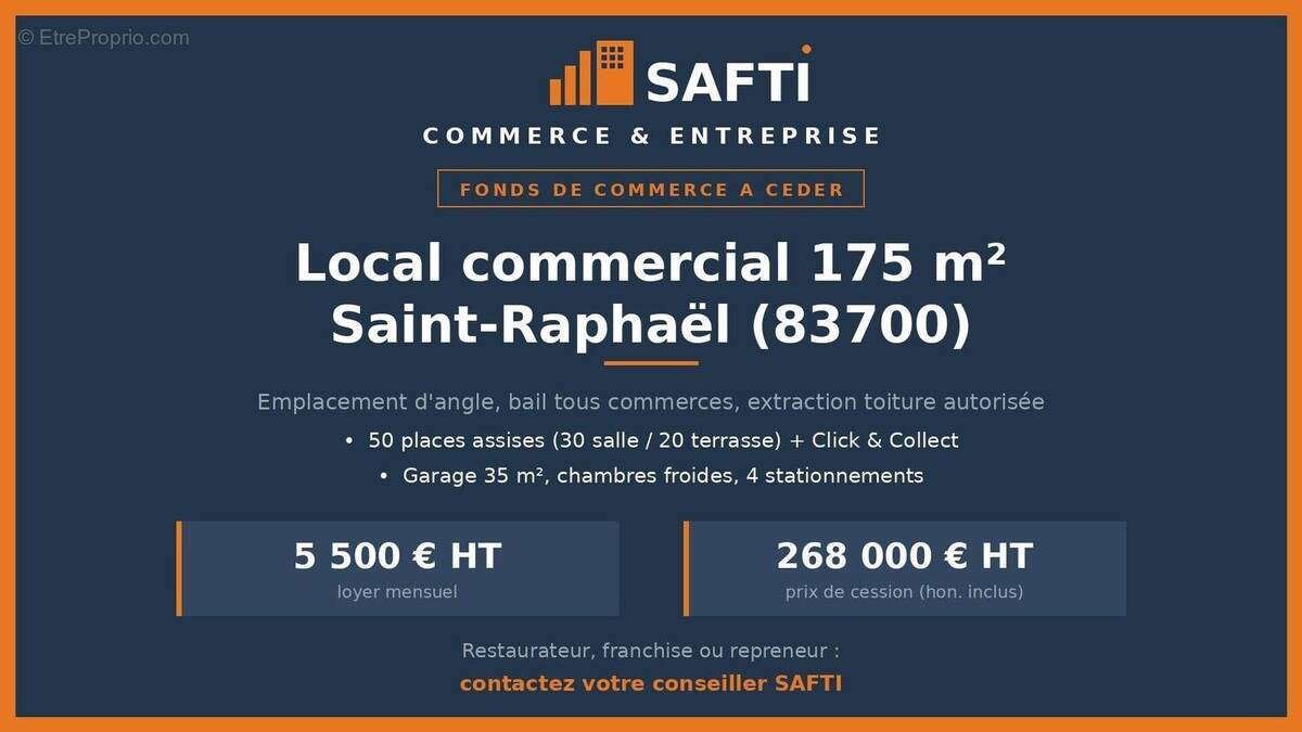 Photo 1 - Commerce à SAINT-RAPHAEL