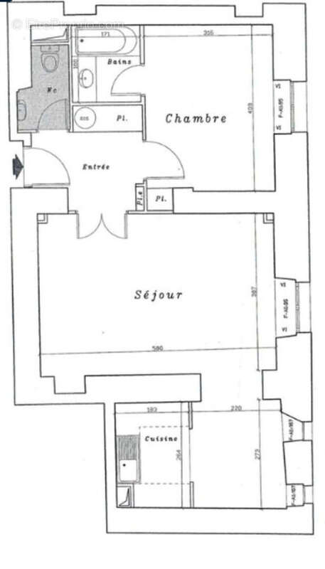 Appartement à PARIS-6E