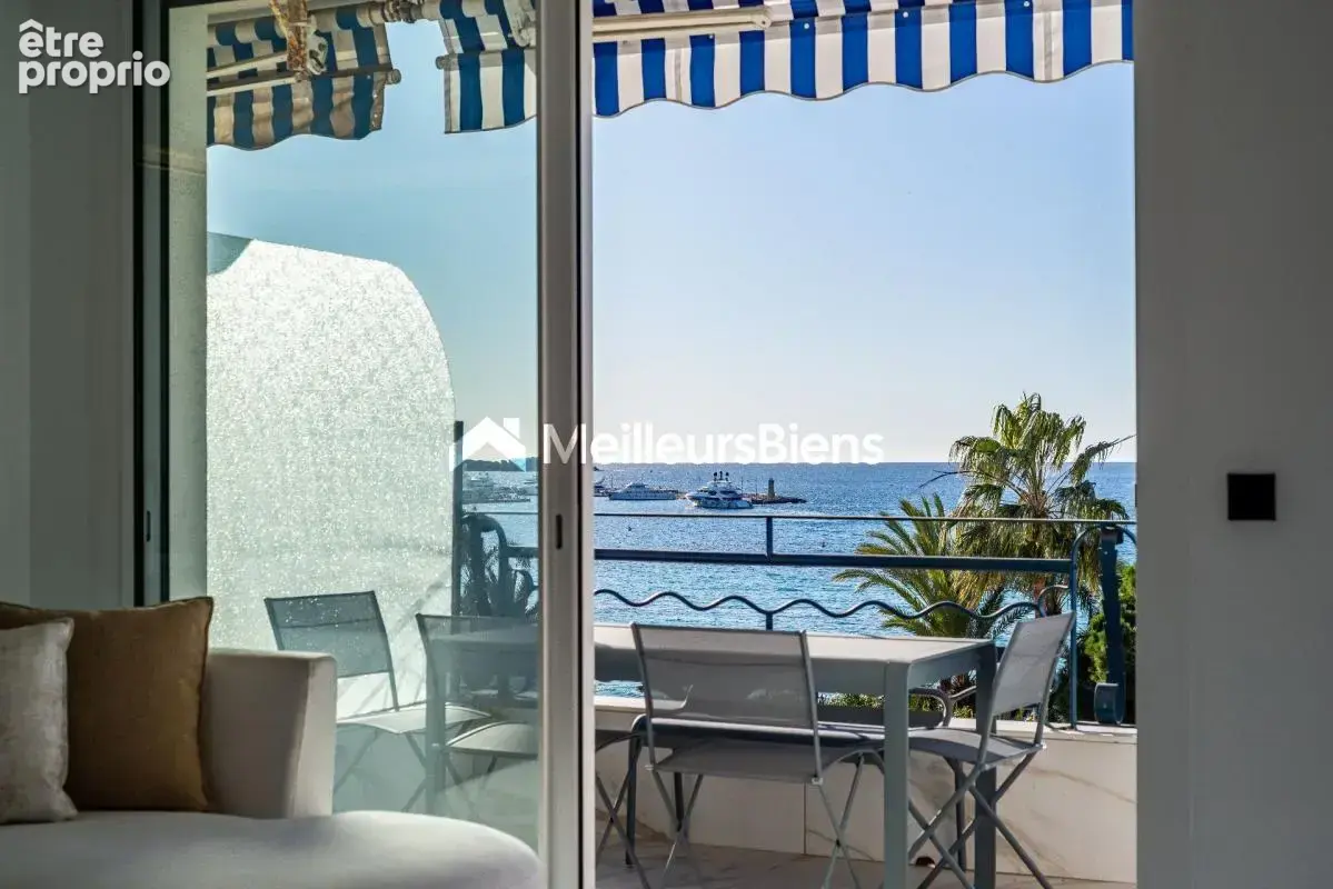 Cannes-Croisette, superbe appartement 4ème étage : 2 chambres, terrasse, vue mer - photo 4