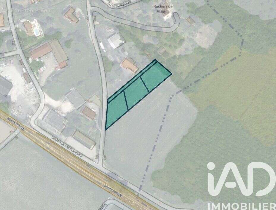 Terrain 1017 m² à Lafox  - photo 6