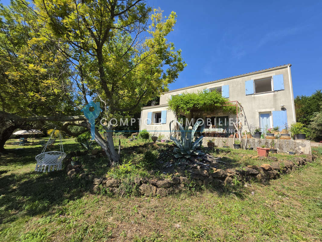 Dépt Hérault (34) - Olmet et Villecun - À vendre - Maison T4/T5 d'environ 120m2, parcelle de 2965m2, terrasse, - photo 2