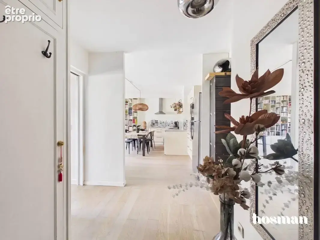 Appartement 5 pièces de 97m² traversant - Vue dégagée - Avenue Gambetta, Paris - photo 4