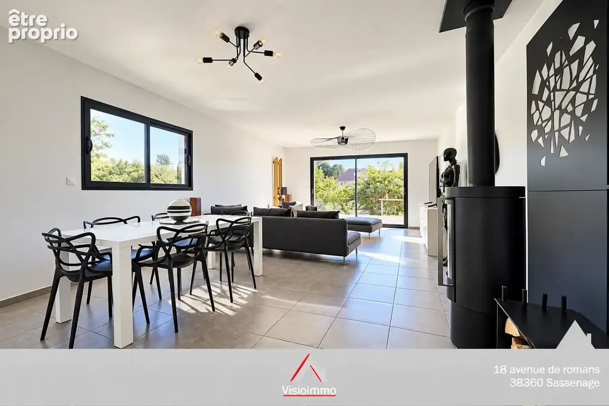 Maison récente mitoyenne d'un côté 4P 101 m2 Montponçon - photo 7