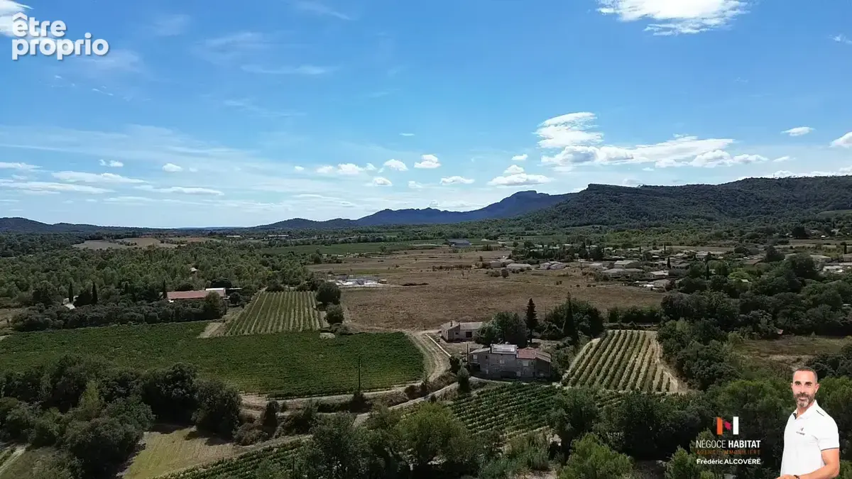Saint mathieu de treviers 10mn terrain a batir de 1172m2 hors lotissement et viabilise - photo 5