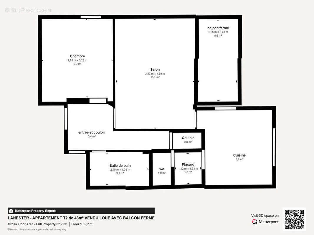 Appartement à LANESTER