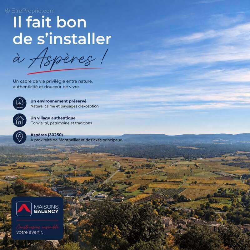 Terrain 700 m² à Asperes  - photo 2