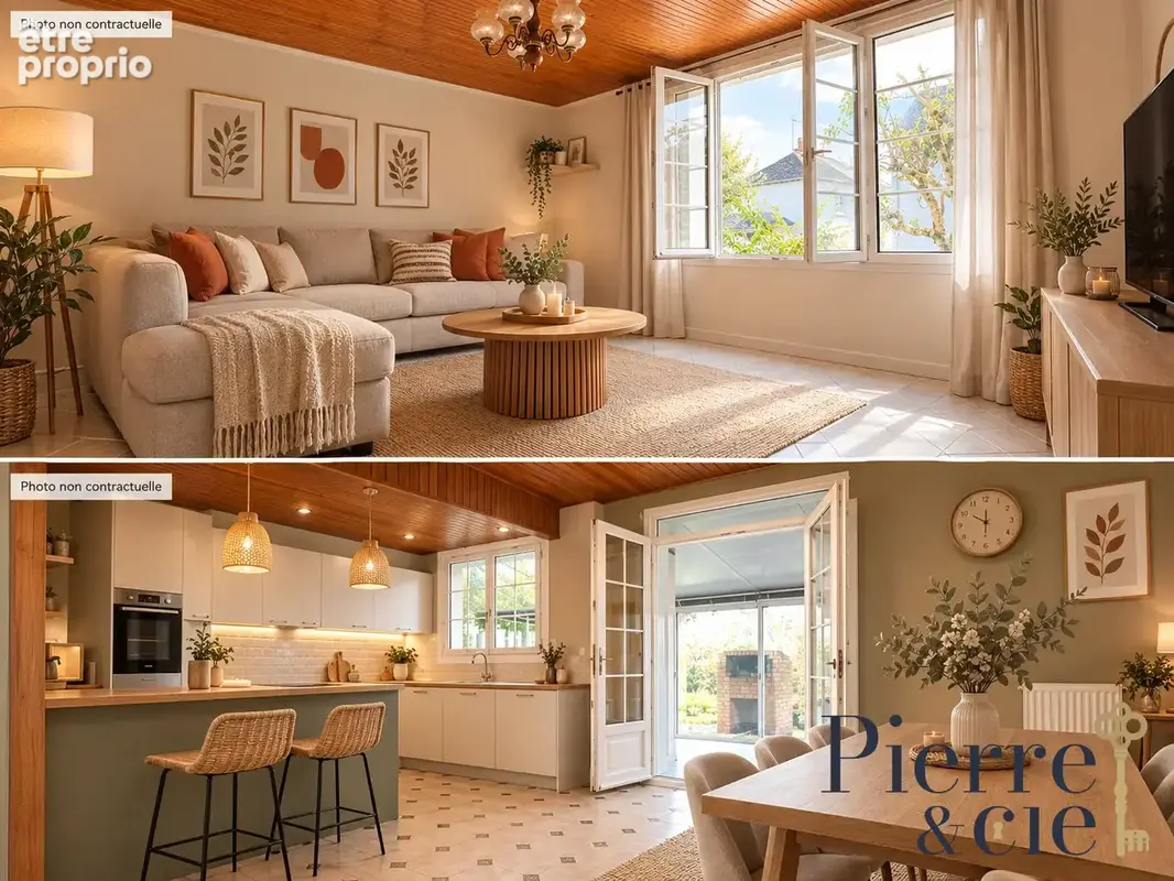 Charmante maison de ville de 136 m2 dans un quartier très calme du Mans - photo 1