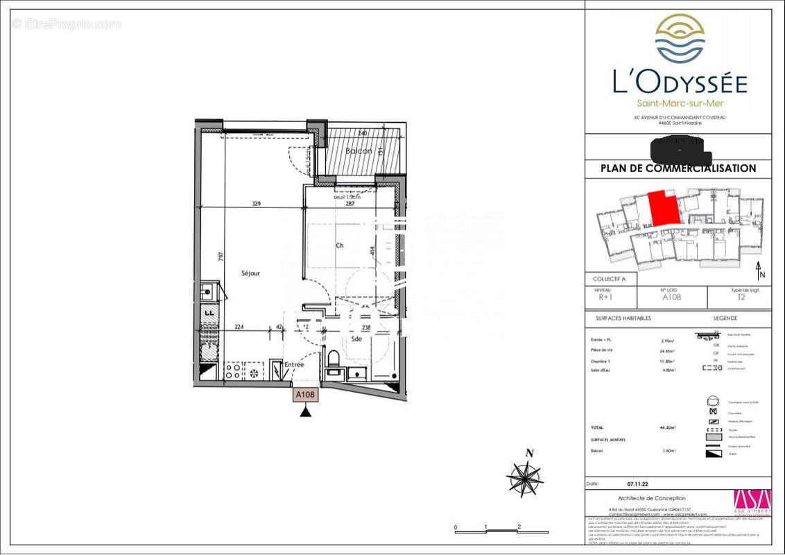 Appartement à SAINT-NAZAIRE