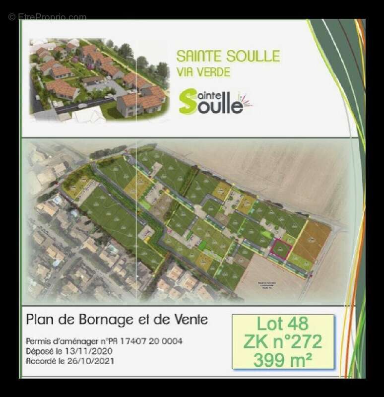Terrain à CLAVETTE