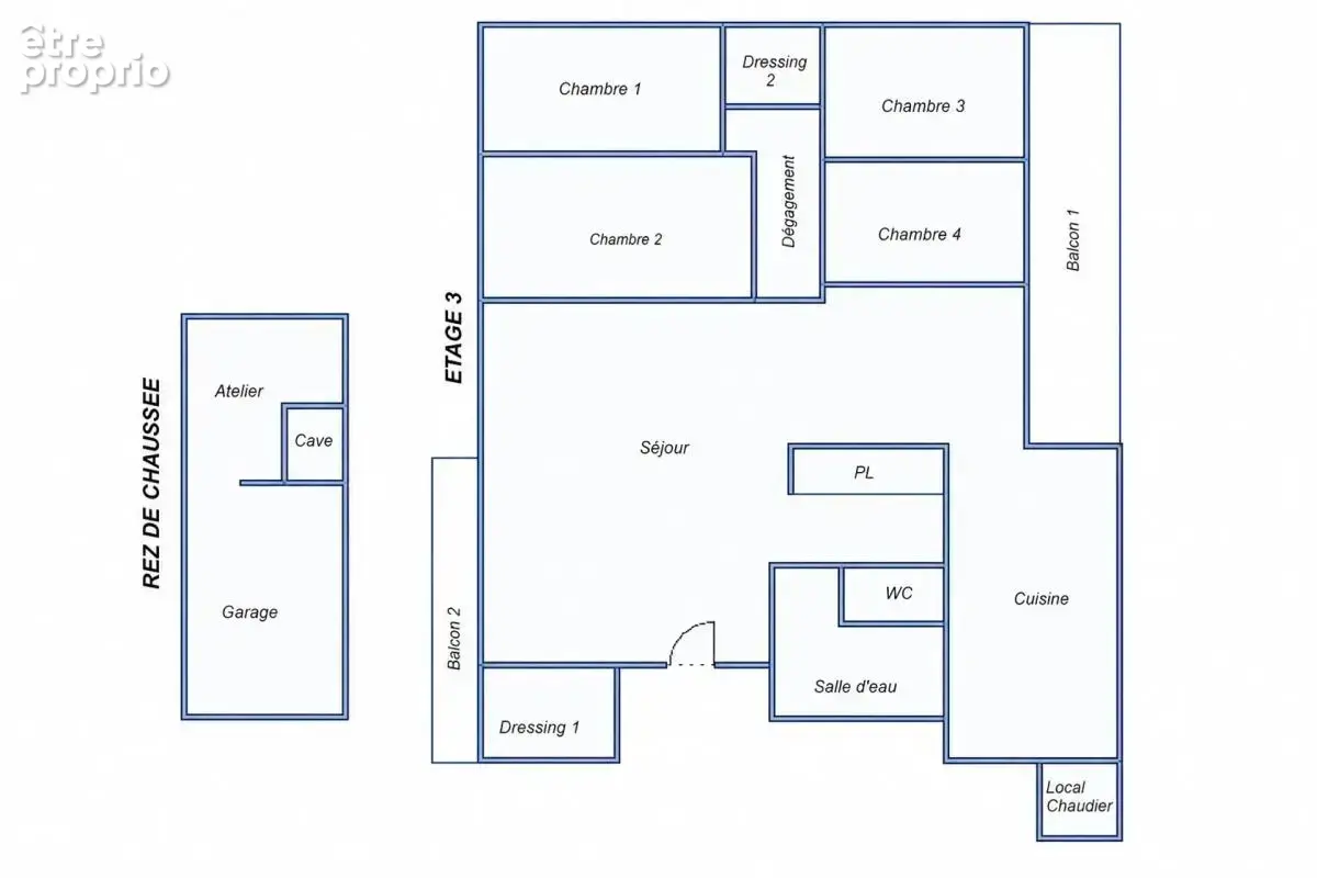 Appartement familial T5 de 112 m², Tours Nord, limite St Cyr - photo 20