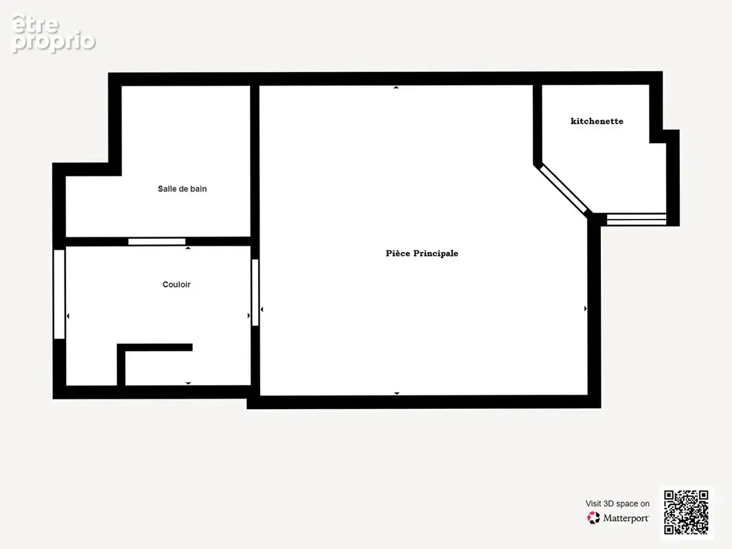 Studio de 21m²  courbevoie-ste marie - photo 4