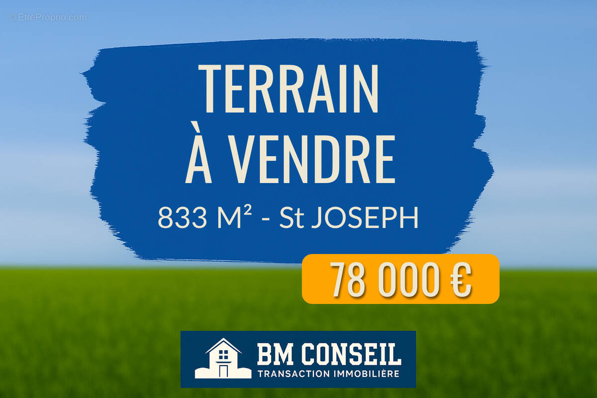Terrain à SAINT-JOSEPH