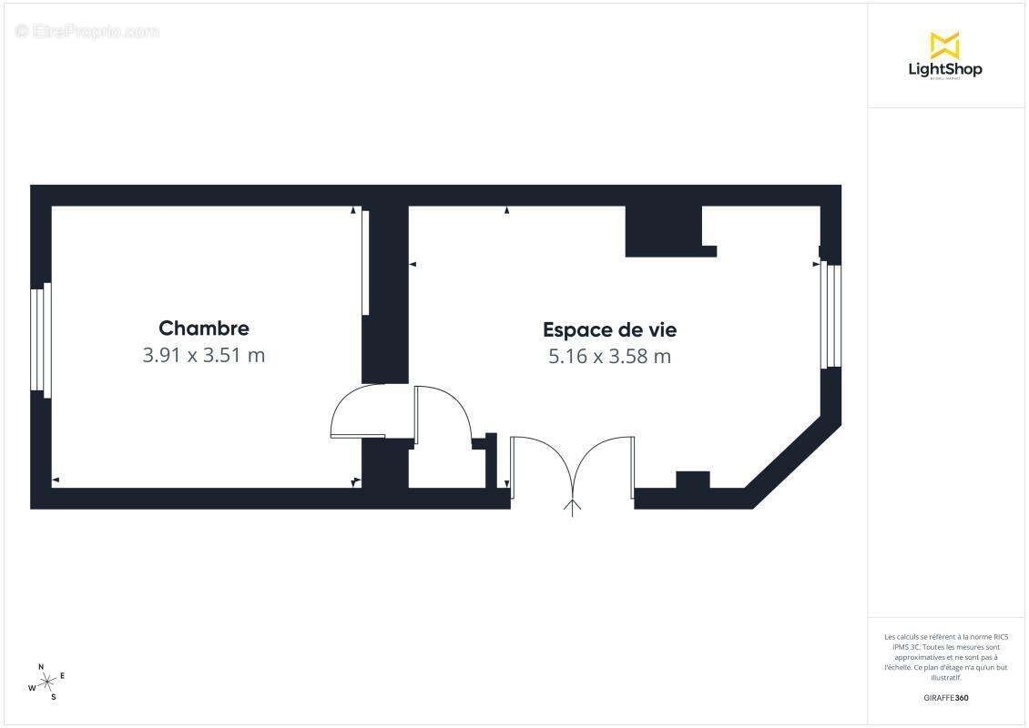Appartement à PARIS-17E