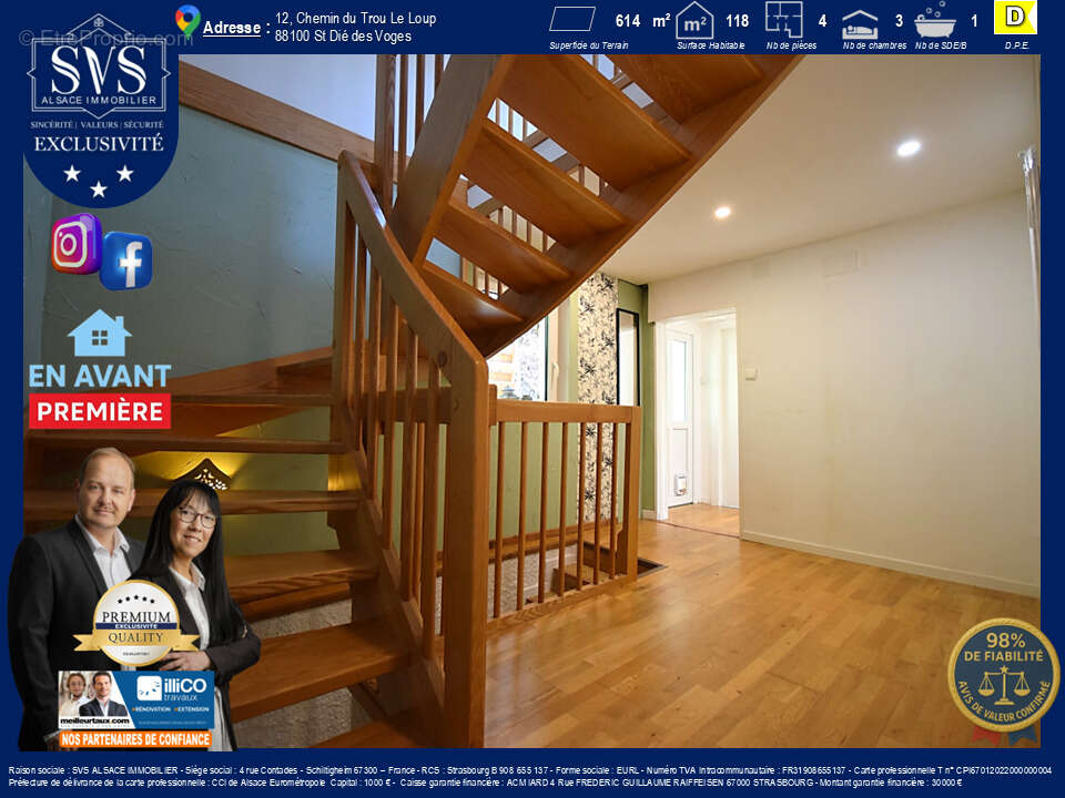 Maison à SAINT-DIE-DES-VOSGES