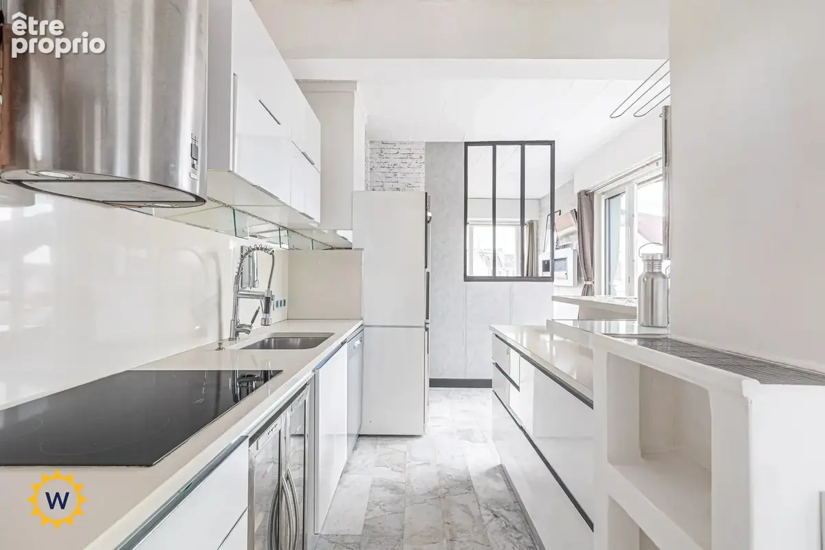 Rare T2 esprit loft de 51,30 m² avec terrasse plein ciel de 35 m² et vue panoramique sur Nice et ses collines - photo 7