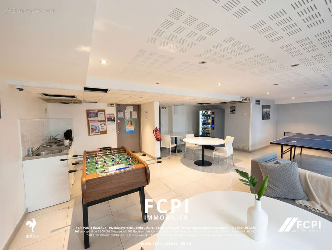 Studio 18.60 m2 - aubervilliers - photo 7