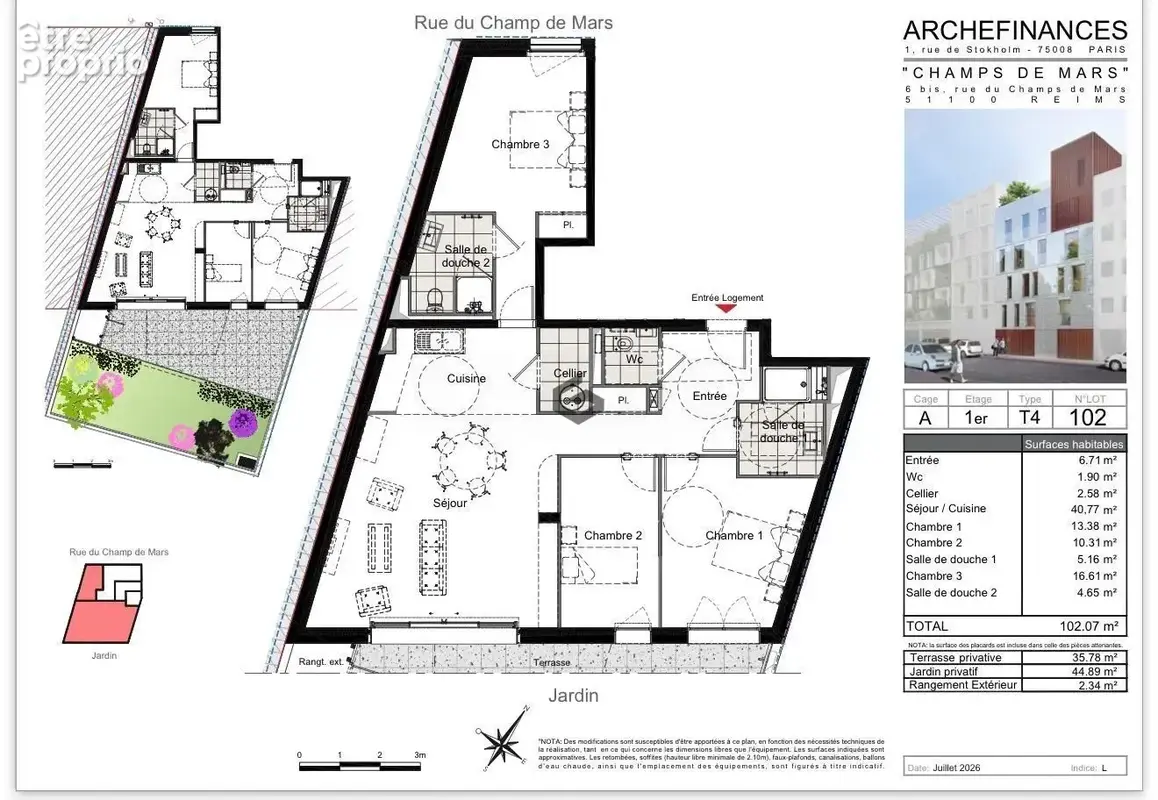 Appartement à REIMS