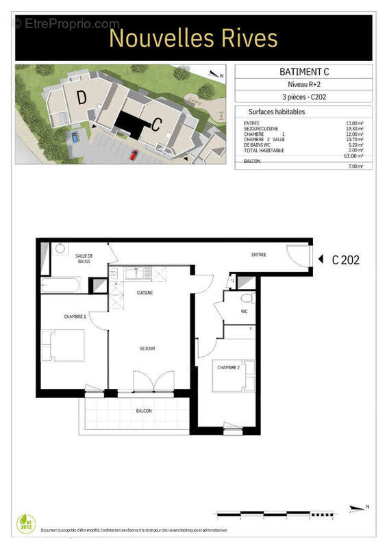 Appartement à MARQUETTE-LEZ-LILLE