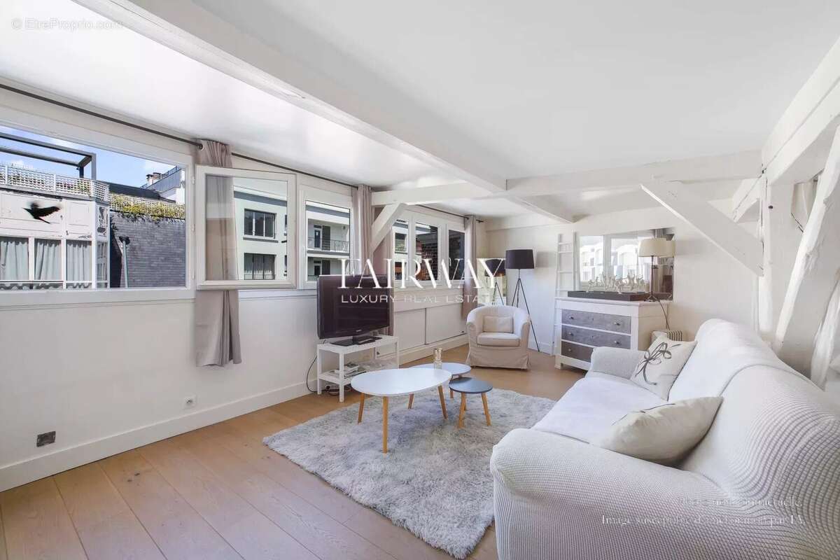 Appartement de charme de 54m² avec 1 chambre au dernier étage dans le 16ᵉ arrondissement de Paris - photo 4