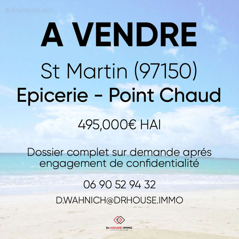 Commerce à SAINT-MARTIN