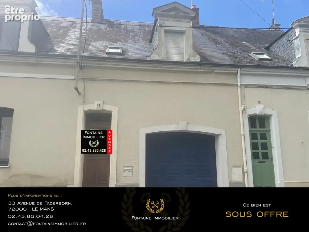 Photo Maison à Le Mans au prix de 157 500€