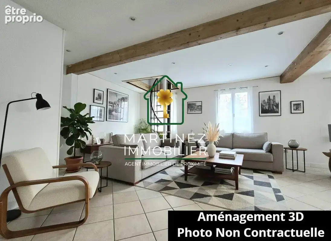 Maison 3 pièces 78 m² à vendre à Mions (69780) - photo 7