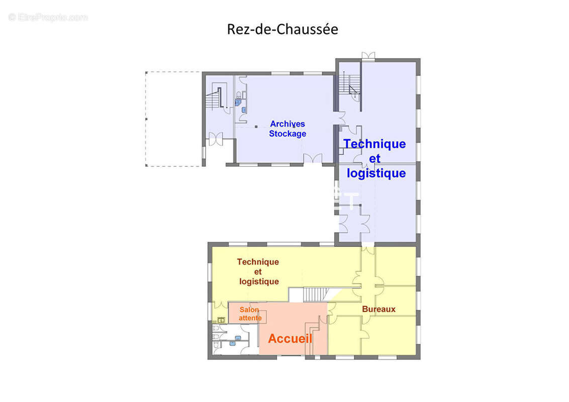 Bâtiment indépendant - Buc - 1232 m2 - photo 8
