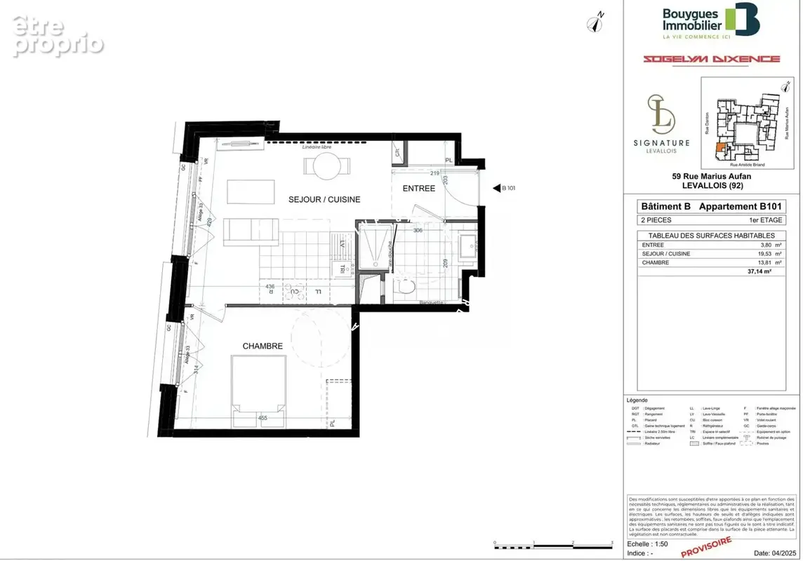 Appartement 3 pièces 66 m² à vendre à Levallois-Perret (92300) - photo 4