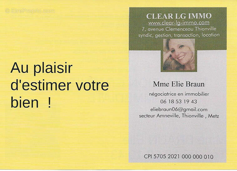 Appartement à CLOUANGE