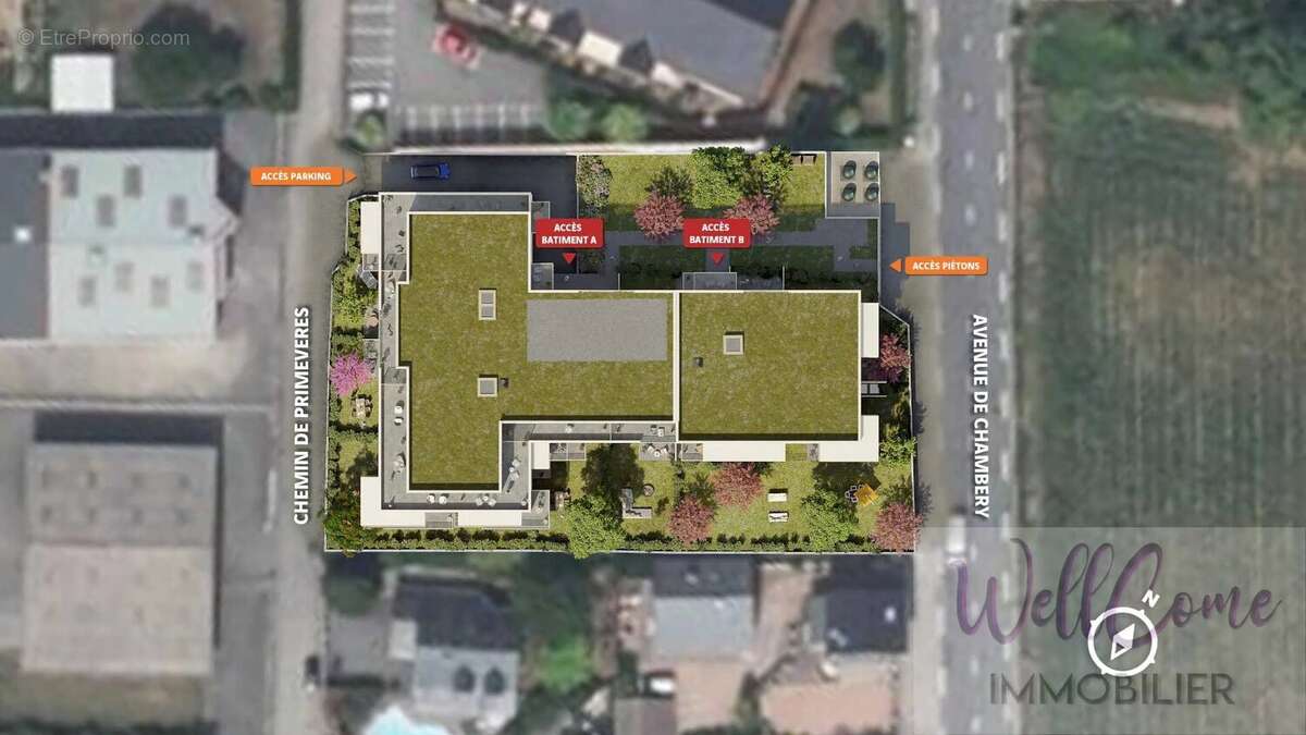 Appartement à CHALLES-LES-EAUX