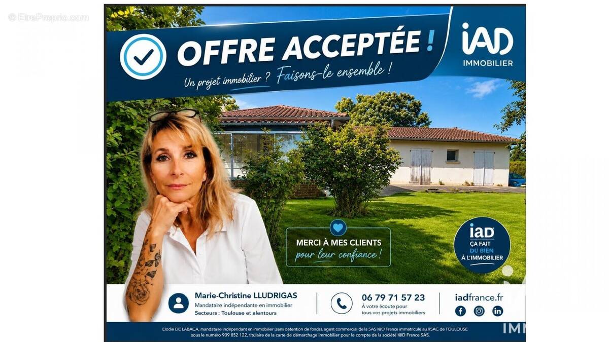 Photo 1 - Maison à TOURNEFEUILLE
