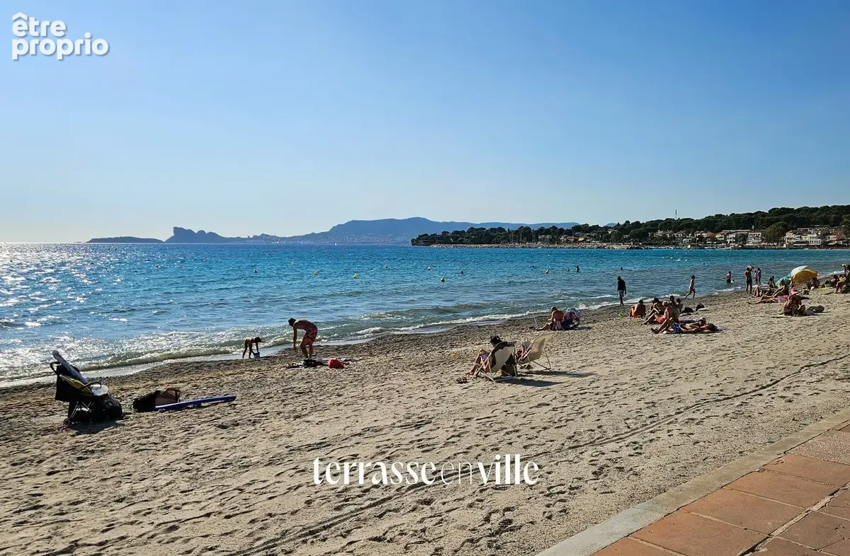 Saint cyr s/ mer - plage - appartement t2 40m2 - jardin 105m2 - parking - 399000€ - photo 14