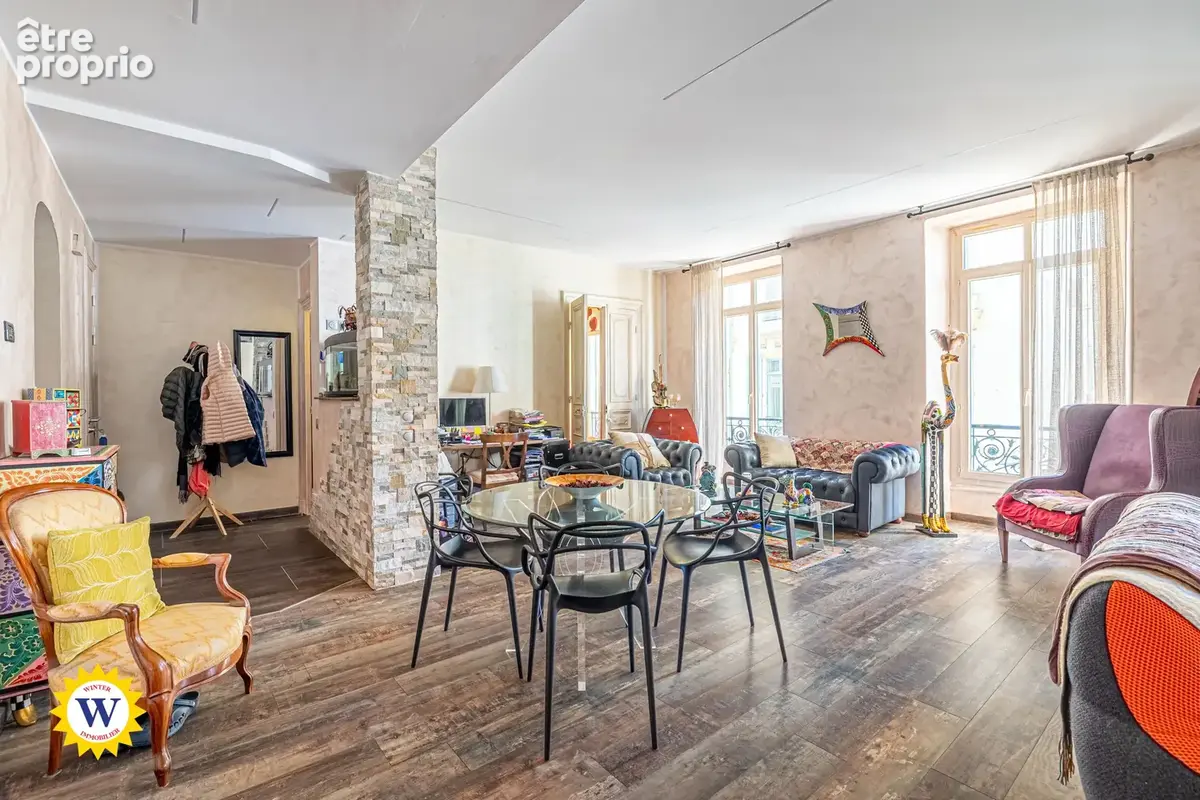 Grand 3 pieces de 100 m² - rue halevy - photo 3