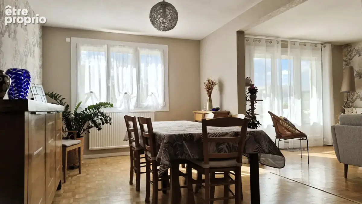 Nouveau - dijon proche republique - t5 renove de 95.55m² - balcon - 2 places parking - photo 3