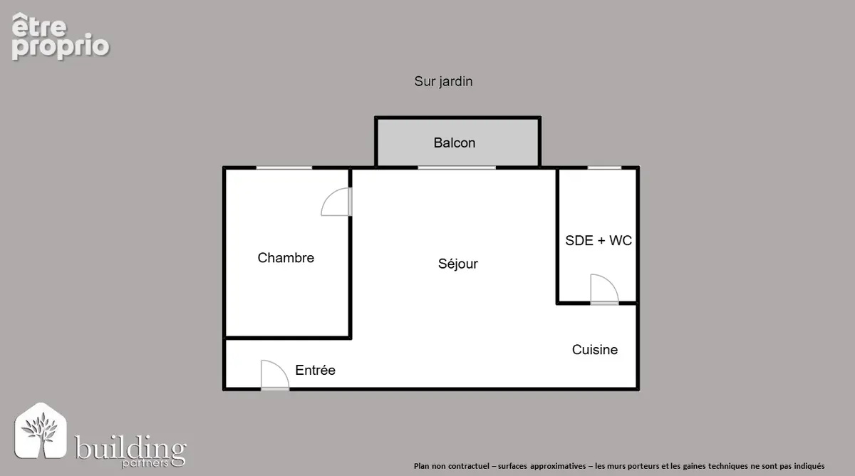 A vendre - Levallois-Perret - Voltaire/Villiers - Appartement 2 pièces de 27,85 m² avec balcon - photo 3