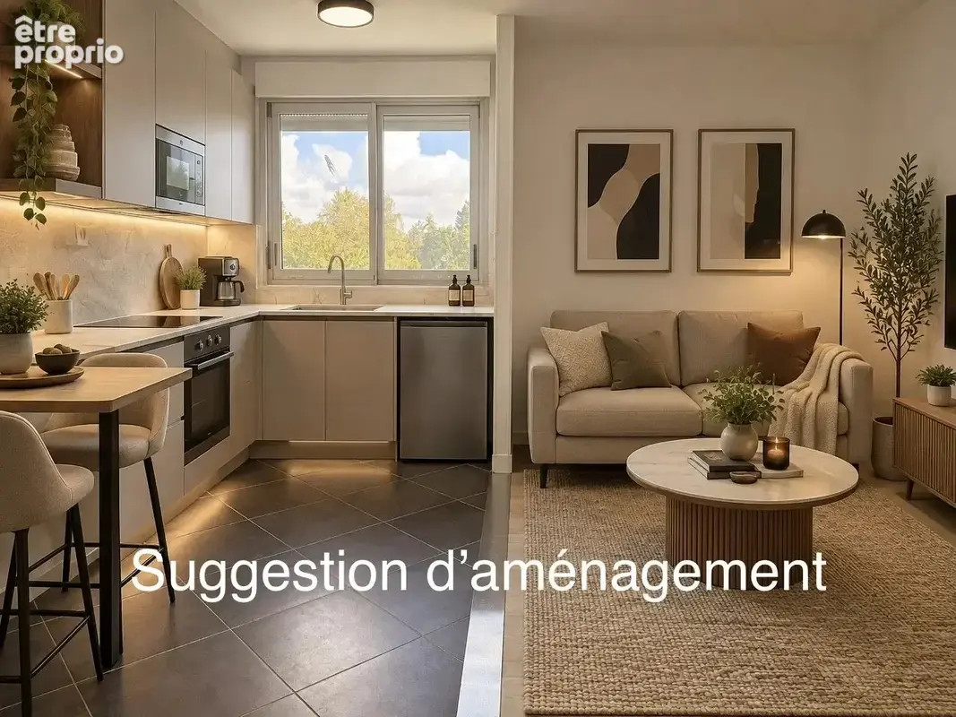 Appartement de type f2. 37.40 m2 - photo 14
