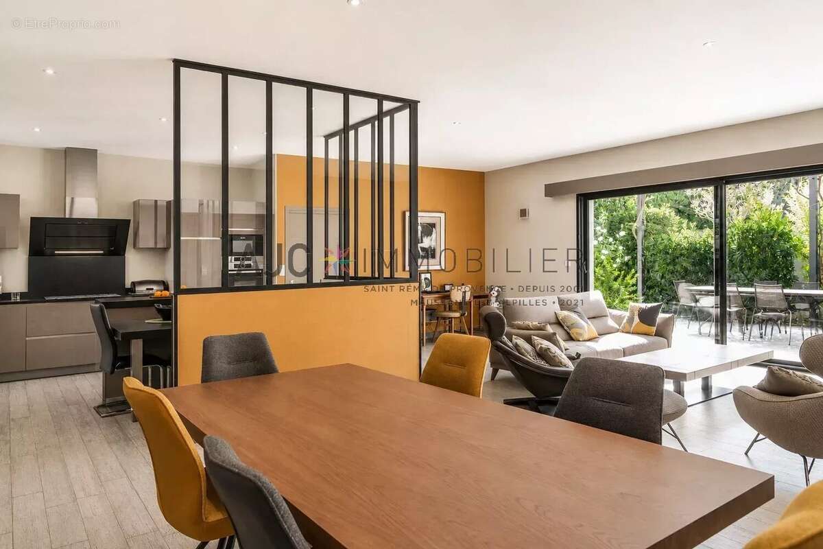 Maison contemporaine saint-remy-de-provence — centre ville a pieds. jardin. piscine - photo 9