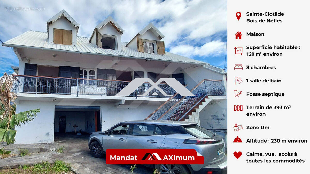 Maison à SAINT-DENIS