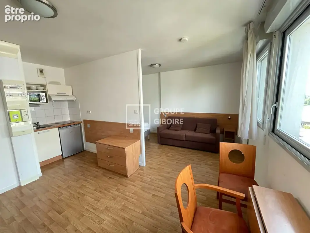 A vendre - agence giboire - appartement 1 pièce 34m² - rennes - photo 2